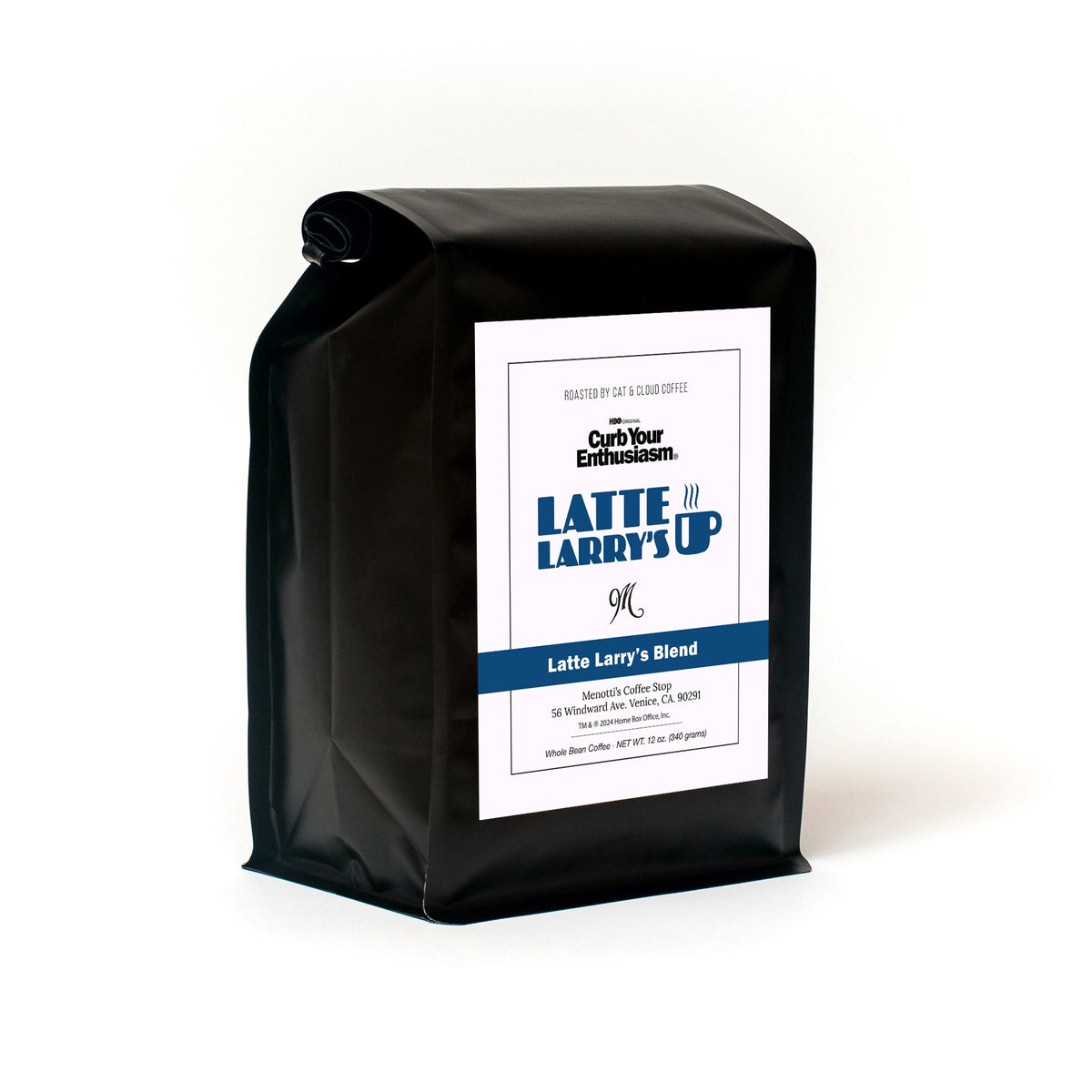 Latte Larry's X Menotti's Beans Menotti's Coffee Stop